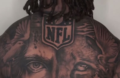 Спортсмены набивают огромные татуировки за один сеанс, без боли и стресса. Как?