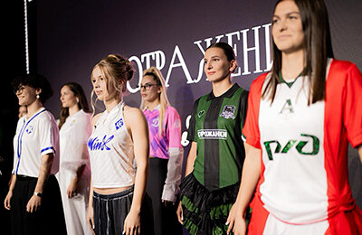 Как сделать подиумную коллекцию из футбольной формы