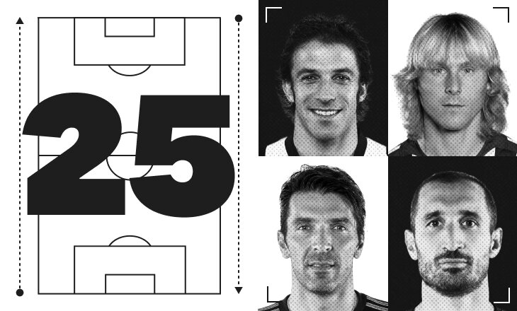 Алессандро Дель Пьеро, Андреа Бардзальи, Джанлука Дзамбротта, Клаудио Маркизио, Лилиан Тюрам, Ювентус, Андреа Пирло, Эдгар Давидс, Джорджо Кьеллини, Артуро Видаль, Павел Недвед, Давид Трезеге, Фабио Каннаваро, Массимилиано Аллегри, Мауро Каморанези, серия А Италия, Джанлуиджи Буффон, Леонардо Бонуччи