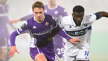 «Фиорентина» и «Пэлас» загремели в стыки, АЕК Николича спасся на 90+15! Главное о развяке в Лиге конференций