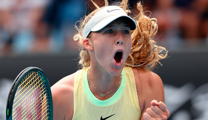 Мирра Андреева, WTA, Australian Open, Уимблдон, US Open, Ролан Гаррос, статистика