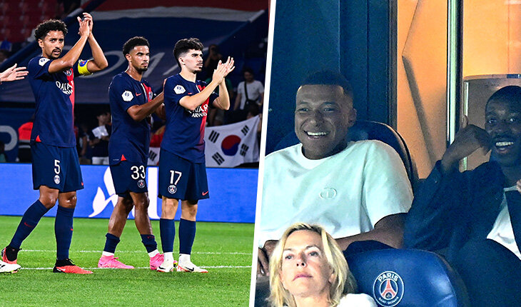 Старт «ПСЖ» – 0:0. Со счастливым Мбаппе на трибуне