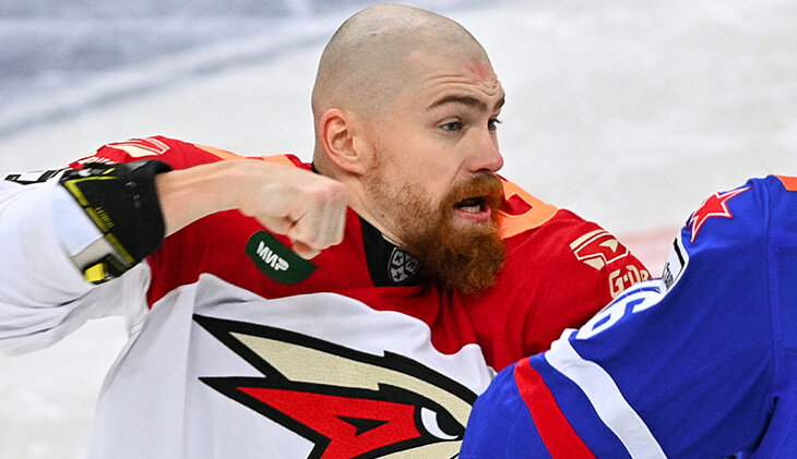 Этот лысый бородач – главный тафгай КХЛ. Зачем он «Авангарду»?