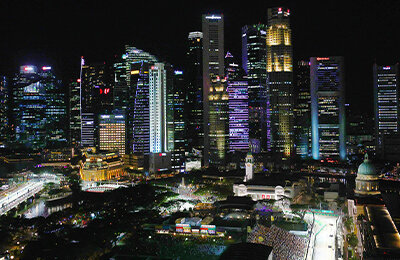 Гран-при Сингапура-2023. Онлайн гонки