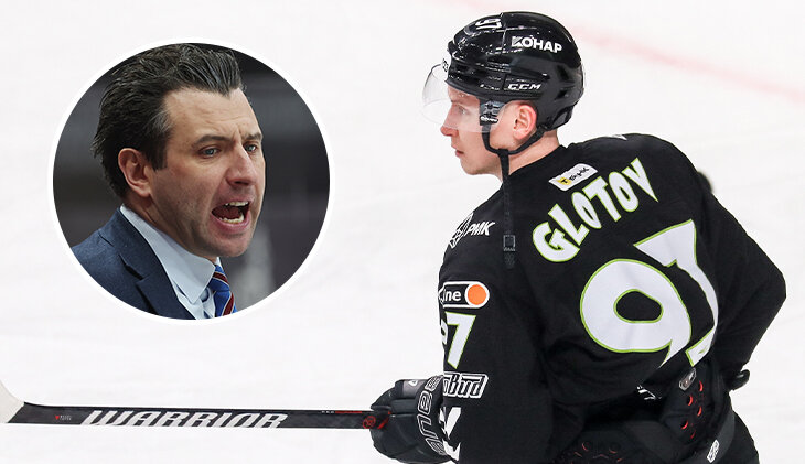 Фотография поста в ленте Глотов остался в «Тракторе» вместо поездки в НХЛ. Ожидал ли такое Ротенберг?