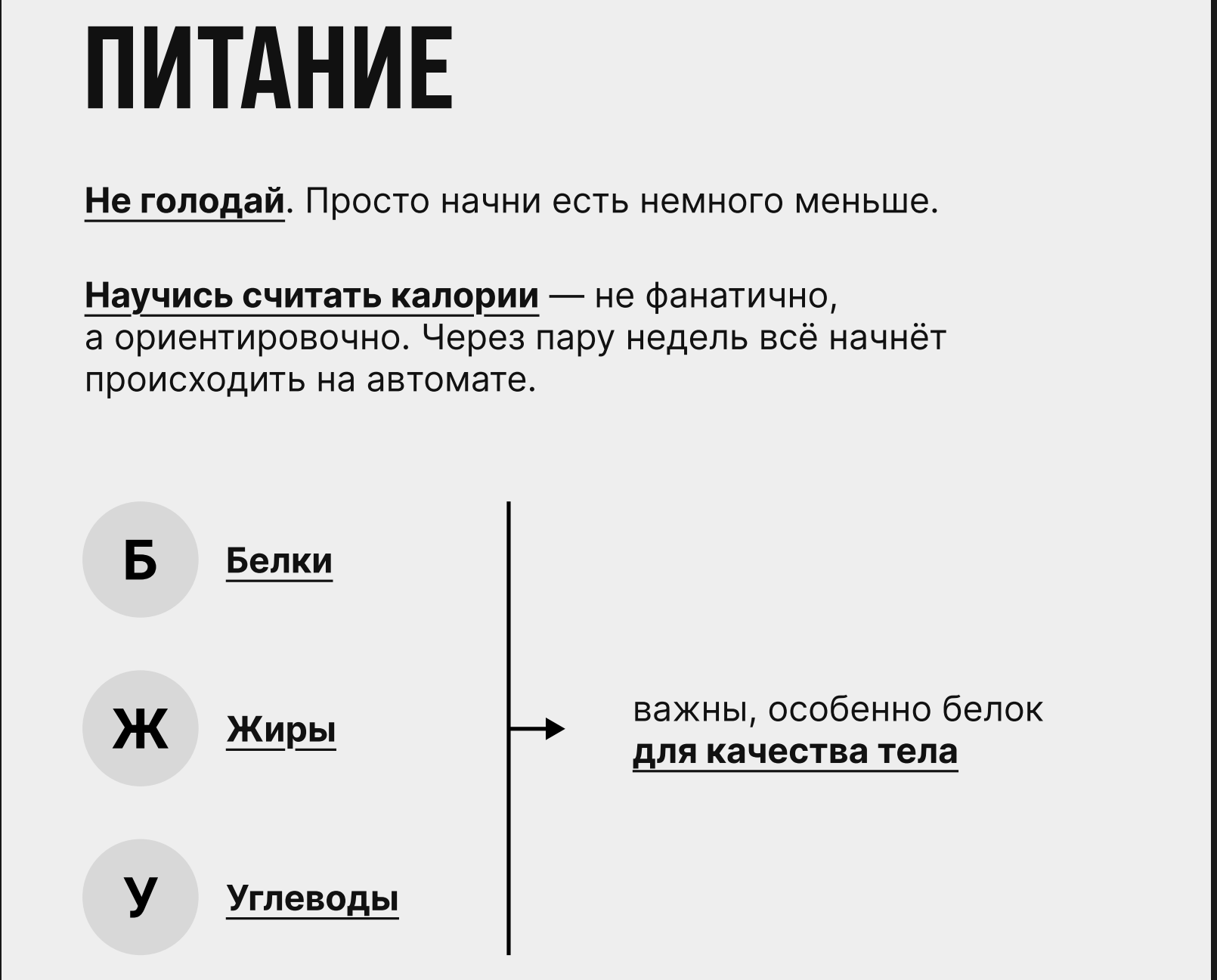 Скрин из методички, которой Витя делится в своем профиле