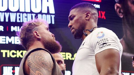 Джейк Пол смеялся над маленьким Джервонтой. Хех, и как чувствует себя на фоне Джошуа?