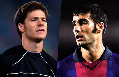 Пеп сыграл 4 минуты против Хаби, а тренировал его два года. Теперь встретятся как тренеры