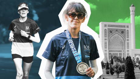 Она бегает дайхарды и выиграла чемпионат мира по марафону. А еще она учительница