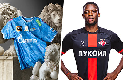 Все новые формы РПЛ: «Зенит» со львом, «Спартак» в черном, «Локо» – в стиле 30-х