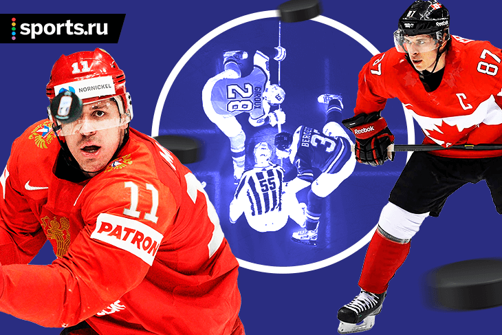 Как выиграть вбрасывание и почему это слабое звено русских хоккеистов? Исследование Sports.ru