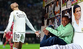 «Он – мой друг». Мбаппе повторил рекорд Роналду в «Реале» и посвятил Кришу