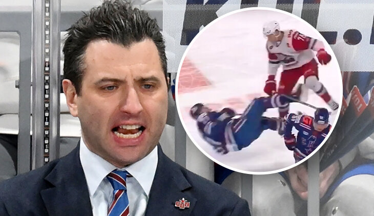 Фотография поста в ленте «Вы же Ходорковский? Комментируйте!» Ротенберг взбесился: бойкотировал вопросы из-за спорного падения лицом на лед