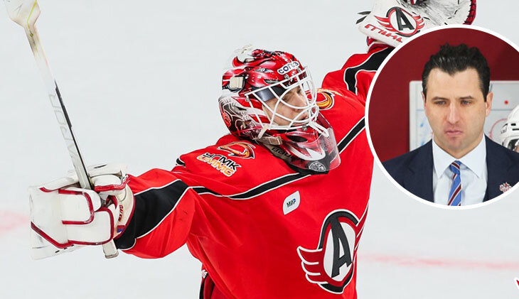 Он остановил СКА! Вратарь «Авто» отразил 42 броска и 7 буллитов, а Ротенберг закипел после матча