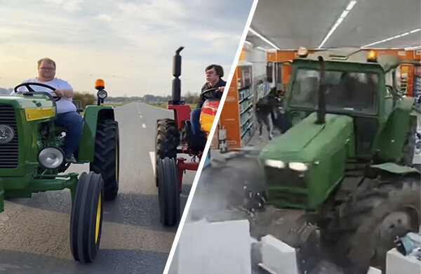 Нейросетевые тракторы громят магазины, и людям это нравится