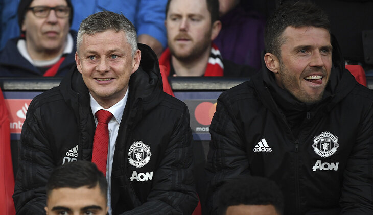 Оле-Гуннар Сульшер, Рубен Аморим, Джонни Эванс, Майкл Кэррик, премьер-лига Англия, Даррен Флетчер, Манчестер Юнайтед