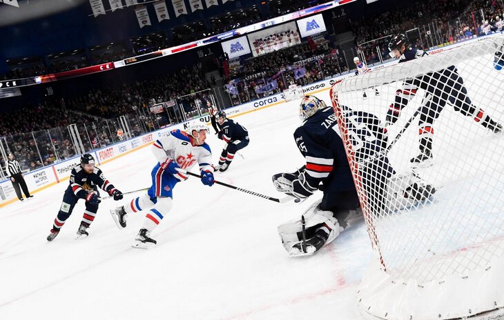 СКА повторил рекорд сезона КХЛ по серии побед – помогли опасный блок Бардакова и яркий буллит Гальченюка