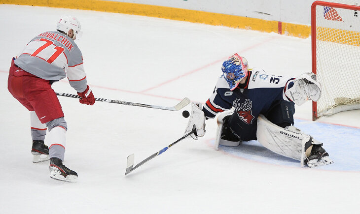 У Ковальчука два гола за два матча! А еще привоз и незабитый буллит – «Спартак» проиграл в Нижнем