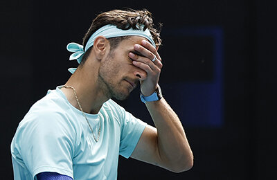 Новак Джокович, ATP, Australian Open, Лоренцо Музетти