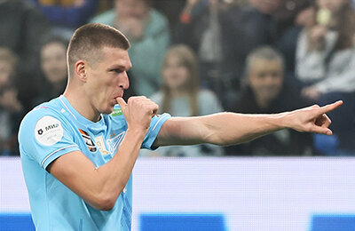 Вау, Соболев забил в 4-й игре подряд! Расцвел так расцвел