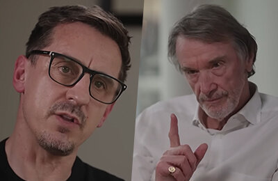 премьер-лига Англия, Гари Невилл, Джим Рэтклифф, Глейзеры, Манчестер Юнайтед, Рубен Аморим, бизнес и маркетинг, Эрик тен Хаг