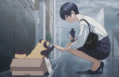 Дождь и ты, Трейлеры фильмов, Аниме