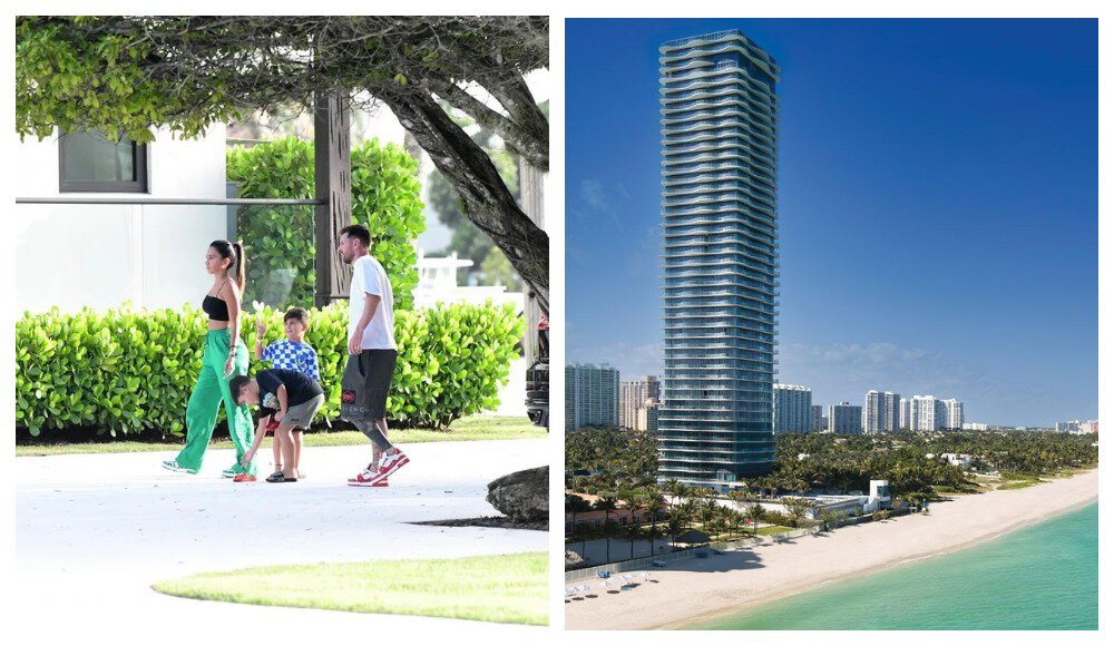 Месси обживается в Майами: аргентинец вместе с семьей занимается поиском дома в окрестностях города🌴🌴🌴