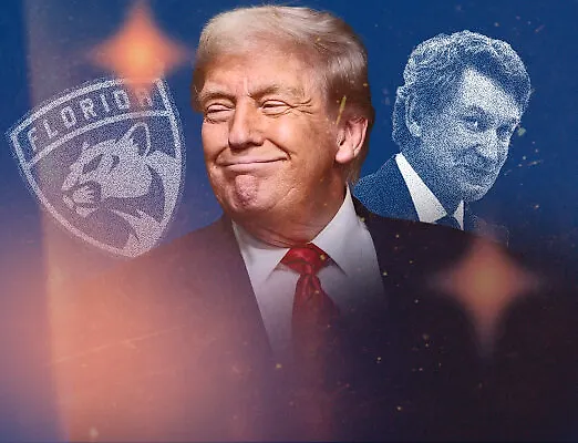 Трамп и НХЛ: хотел купить «Флориду», клеил чужую жену, позвал Гретцки в совет по спорту