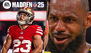 Леброн люто фанатеет от NFL Madden. И входит в топ-100 лучших в мире