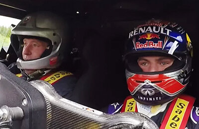 Ферстаппен отправил отца в ралли – и теперь трюкачит на траве в «Ф-1». Совпадение?