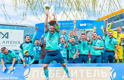 «Волна» снова сильнейшая! Петербуржцы защитили титул на турнире РФС «Белые ночи» 6х6