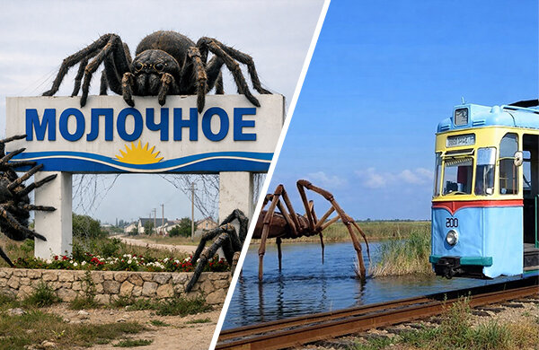 Что за мем «село Молочное» и при чем тут пауки и трамваи?