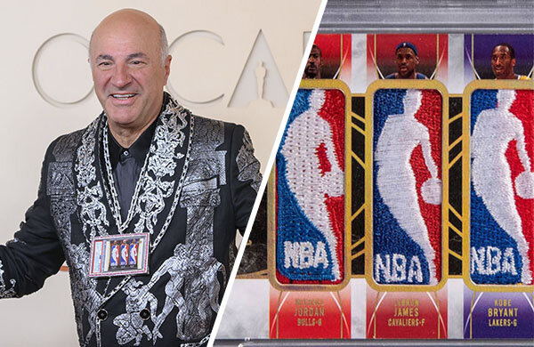 Самый дорогой и нелепый наряд на «Оскаре». Мужик повесил карточку Кобе, Майкла и Леброна за 20 млн долларов