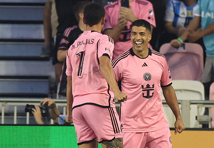 «Майами» вдесятером и без Месси прибил главного конкурента. Суарес забил на 1-й и 6-й минутах