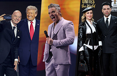 Красная дорожка жеребьевки ЧМ: хитрый Коллина, стыдное селфи, коверкающий Гретцки. Трамп – пританцовывал