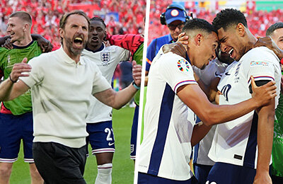 Гримасы Пикфорда, предводитель Саутгейт – они счастливы, что провели Англию в полуфинал Евро!