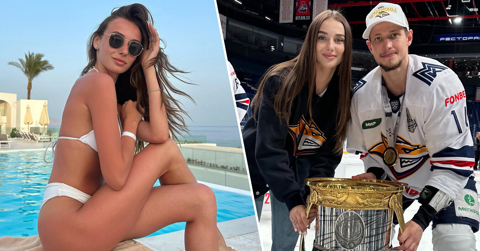 Валерия Силантьева – жена лучшего бомбардира «Металлурга» в победном Кубке Гагарина. Ради нее освоил пианино!