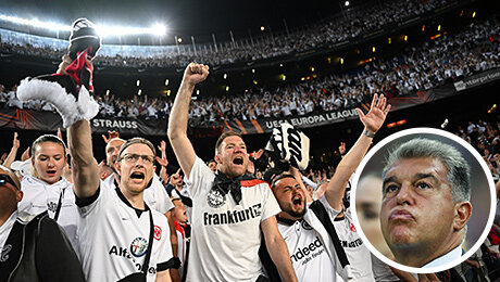 Как «Айнтрахт» захватил «Камп Ноу» – исторический позор «Барсы»