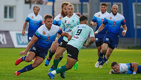 Прямые трансляции регби на Спортсе»: «Енисей-СТМ» обыграл «Красный Яр» и взял бронзу, другие матчи