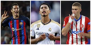 Опубликована команда сезона в Ла Лиге. В состав из 15-ти человек попали 5 игроков «Мадрида» и 3 футболиста «Барсы»