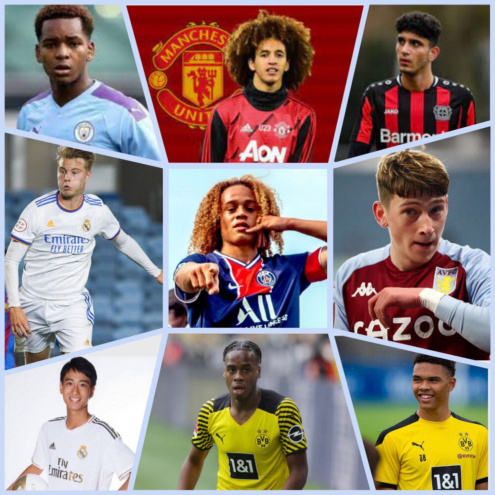 Футбол через 10 лет. 100 молодых футболистов мира, которые в будущем могут стать мировыми звёздами