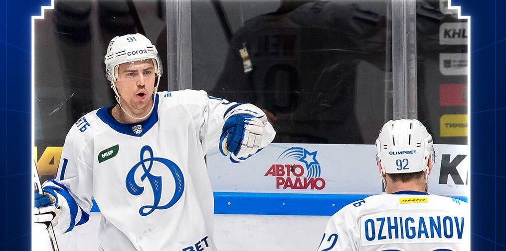 Динамо одержало 7-ю победу подряд, обыграв Адмирал (5:4). В 3-м периоде команды забросили по 3 шайбы