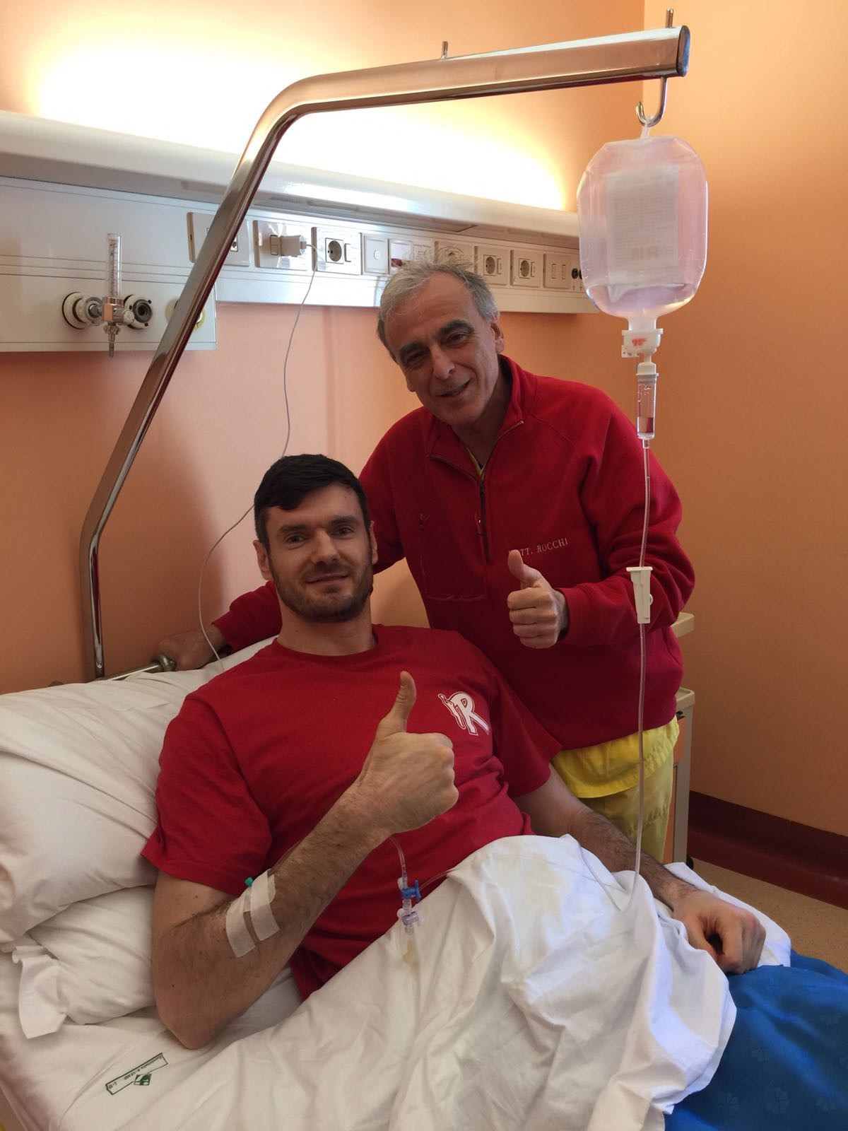 Дариуш Лавринович перенес операцию на колене