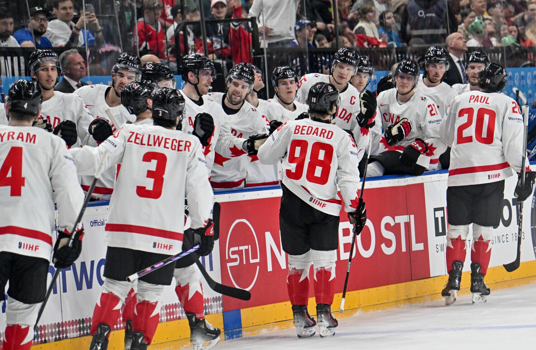 Австрия отыгралась с 1:6 у Канады на ЧМ, выиграв 3-й период 5:0 и уступив в овертайме