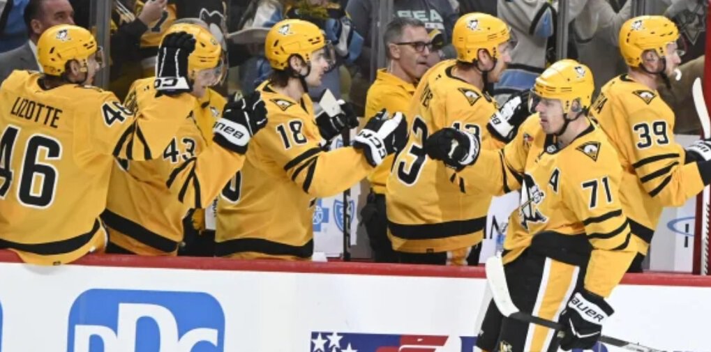 Малкин забросил 6-ю шайбу в сезоне в матче с Сиэтлом. У него 24 очка в 21 игре