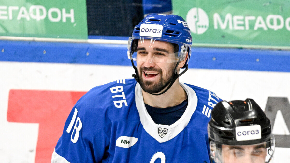 КХЛ оштрафовала Пакетта за симуляцию в игре со Спартаком. Форвард Динамо притворился, что ему попали клюшкой по лицу