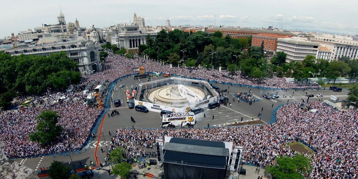 Около 500 000 человек посетили чемпионский парад Реала