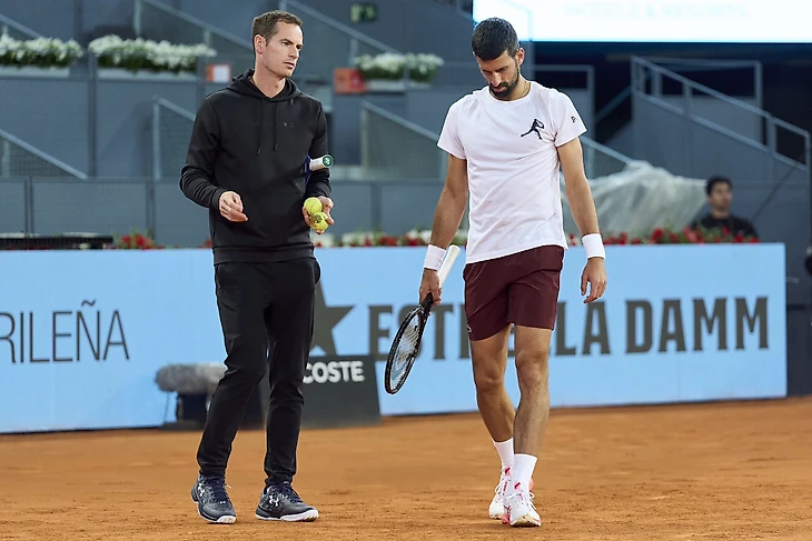 Новак Джокович и Энди Маррей