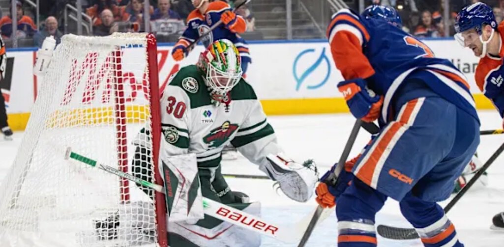 Валльстедт сделал 4-й шатаут в сезоне НХЛ, отразив все 33 броска Эдмонтона. Новичок Миннесоты лидирует в лиге по числу игр на ноль