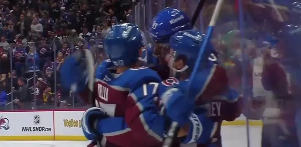 Бардаков забил 1-й гол в НХЛ  в матче с Нью-Джерси. У форварда Колорадо 2 броска, 2 хита, 46% на точке и 2 за 8:38